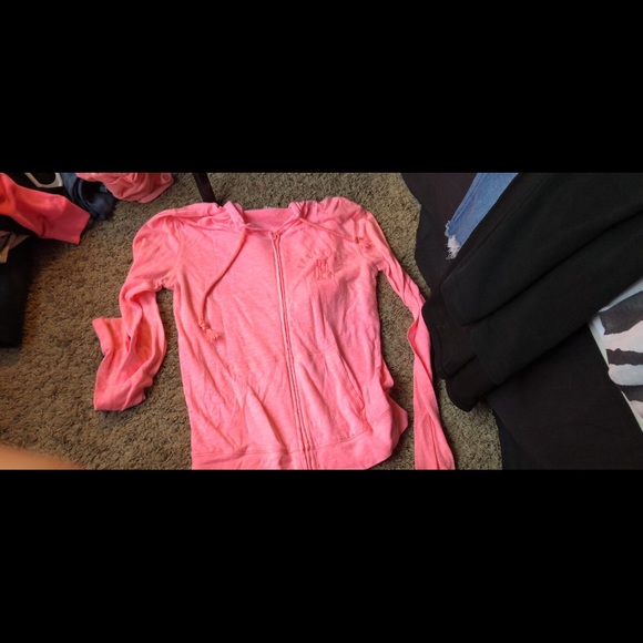Thin Love Pink Hoodie - Picture 2 of 2